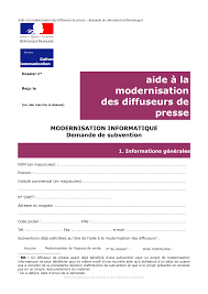 aide à la modernisation